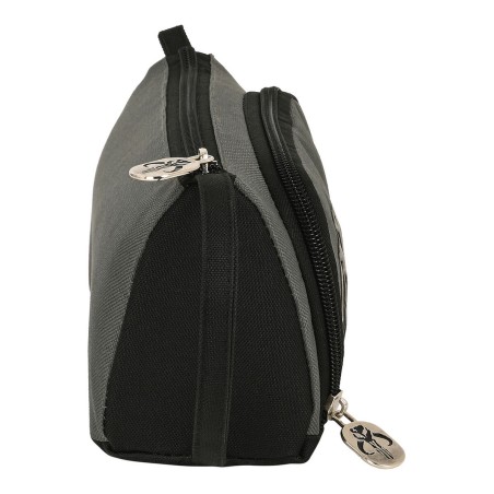 Astuccio Scuola The Mandalorian Nero Grigio 20 x 11 x 8.5 cm (32 Pezzi)