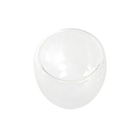 Set di Bicchieri DKD Home Decor Trasparente Cristallo Vetro Borosilicato 250 ml