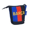 Astuccio Portapenne F.C. Barcelona Rosso Granato Blu Marino (8 x 19 x 6 cm)