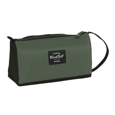 Astuccio per la Scuola con Accessori BlackFit8 Gradient Nero Verde militare (32 Pezzi)