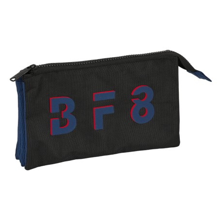 Portaoggetti Triplo BlackFit8 Urban Nero Blu Marino (22 x 12 x 3 cm)