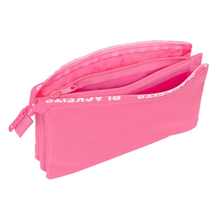 Portaoggetti Triplo BlackFit8 Glow up Rosa (22 x 12 x 3 cm)