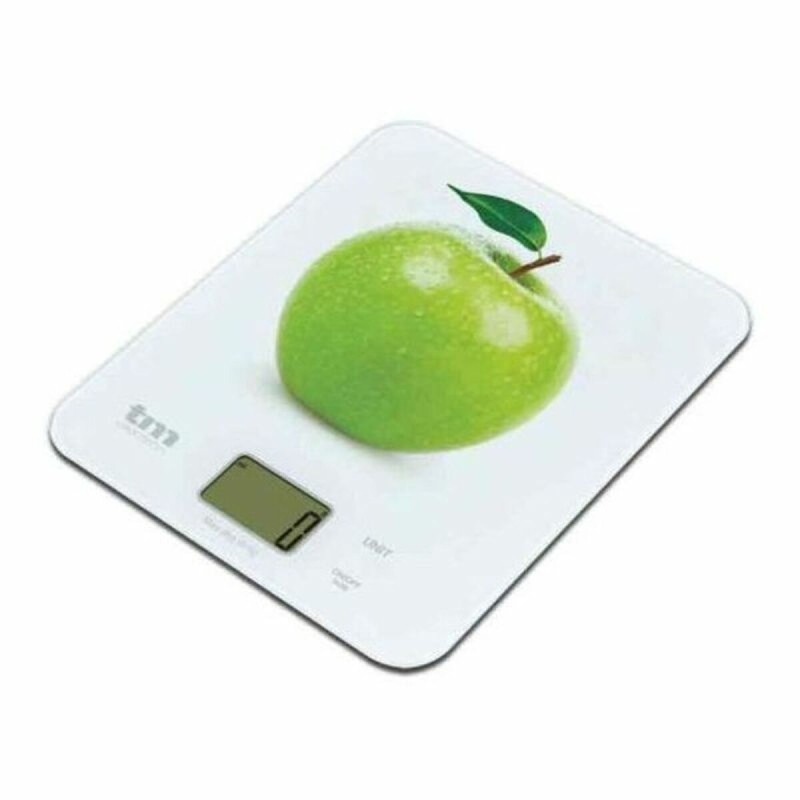 bilancia da cucina TM Mela 8 kg 22,4 x 18,5 cm bilancia da cucina TM Mela 8 kg 22,4 x 18,5 cm