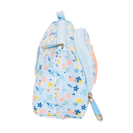 Astuccio Scuola Moos Lovely Azzurro 20 x 11 x 8.5 cm