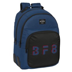 Zaino Scuola BlackFit8 Urban Nero Blu Marino 32 x 42 x 15 cm