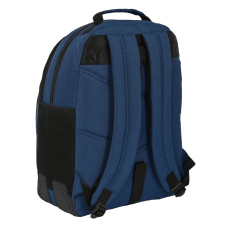 Zaino Scuola BlackFit8 Urban Nero Blu Marino 32 x 42 x 15 cm