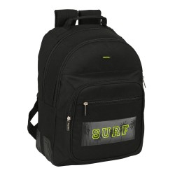 Zaino Scuola Safta Surf Nero 32 x 42 x 15 cm