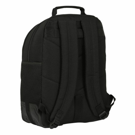 Zaino Scuola Safta Surf Nero 32 x 42 x 15 cm