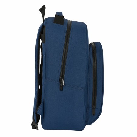Zaino Scuola BlackFit8 Urban Nero Blu Marino 32 x 42 x 15 cm