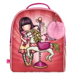 Zaino Scuola Gorjuss Carousel Salmone 20 x 22 x 10 cm