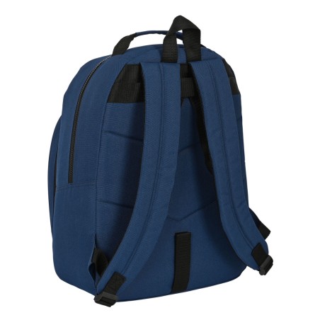 Zaino Scuola BlackFit8 Urban Nero Blu Marino 32 x 42 x 15 cm