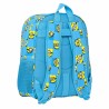 Zaino Scuola Minions Minionstatic Azzurro 32 x 38 x 12 cm