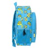 Zaino Scuola Minions Minionstatic Azzurro 32 x 38 x 12 cm