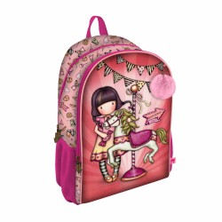 Zaino Scuola Gorjuss Carousel Salmone 31.5 x 40 x 22.5 cm