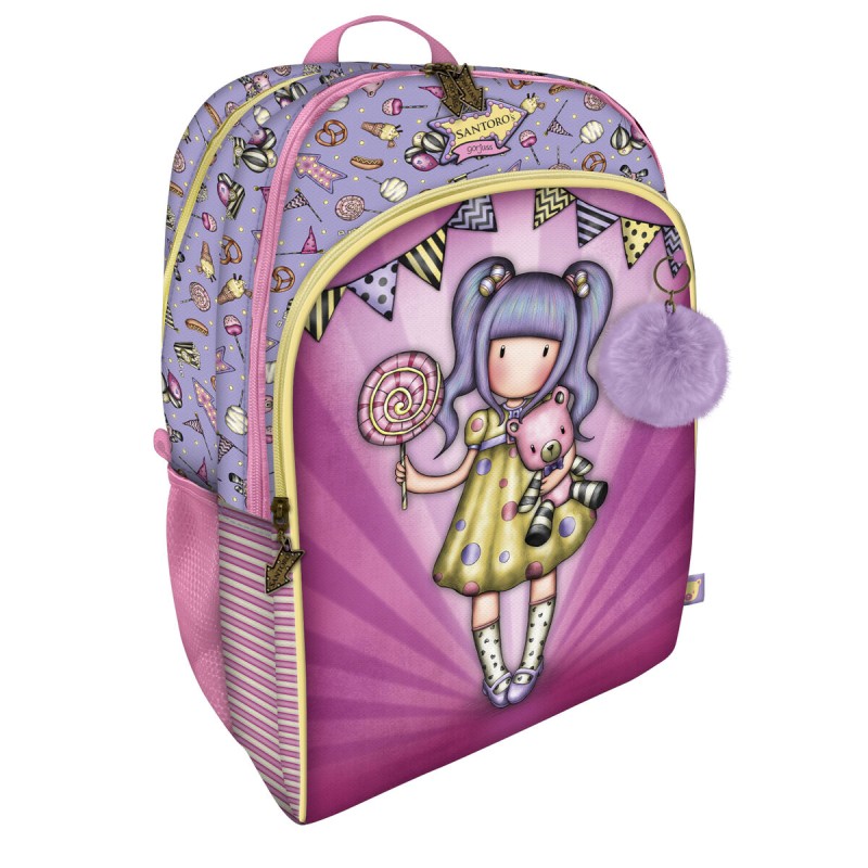 Zaino Scuola Gorjuss First prize Lilla 34.5 x 43.5 x 22 cm Zaino Scuola Gorjuss First prize Lilla 34.5 x 43.5 x 22 cm