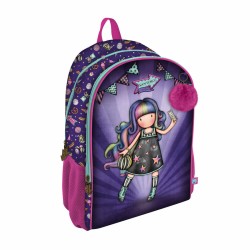 Zaino Scuola Gorjuss Up and away Viola 31.5 x 44 x 22.5 cm