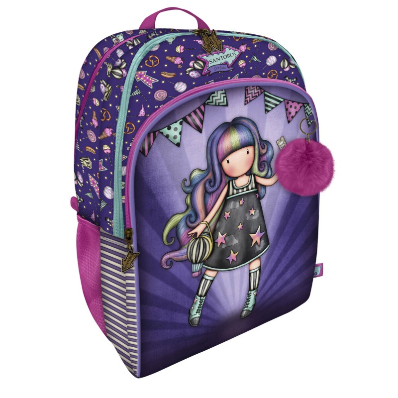 Zaino Scuola Gorjuss Up and away Viola 34.5 x 43.5 x 22 cm Zaino Scuola Gorjuss Up and away Viola 34.5 x 43.5 x 22 cm