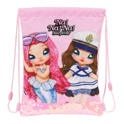 Zaino a Sacca per Bambini Na!Na!Na! Surprise Sparkles Rosa 26 x 34 x 1 cm