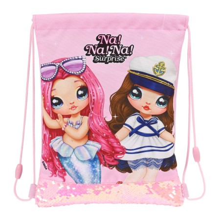 Zaino a Sacca per Bambini Na!Na!Na! Surprise Sparkles Rosa 26 x 34 x 1 cm