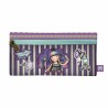 Astuccio Scuola Gorjuss Up and away Viola (22 x 11 x 1.5 cm)