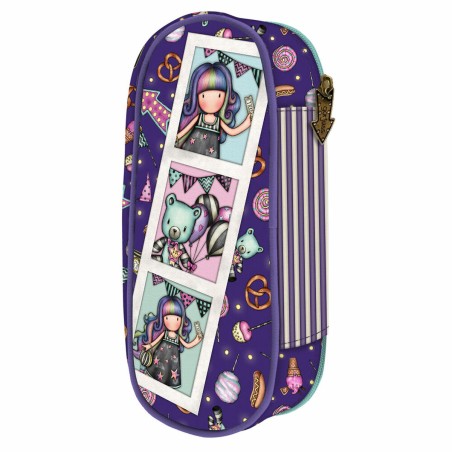 Astuccio Scuola Gorjuss Up and away Viola (10 x 23 x 6 cm)