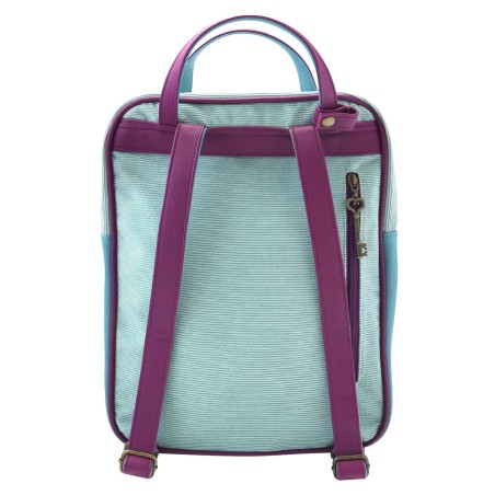 Zaino Gorjuss Curiosity Grigio Verde (27 x 10 x 37 cm)