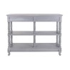 Credenza DKD Home Decor 117 x 39 x 89 cm Grigio Naturale Legno di paulownia Legno MDF