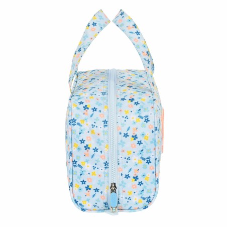 Necessaire per la Scuola Moos Lovely Azzurro 31 x 14 x 19 cm