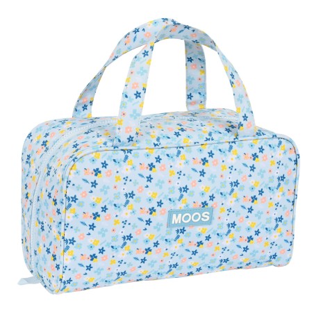 Necessaire per la Scuola Moos Lovely Azzurro 31 x 14 x 19 cm