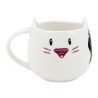 Tazza con Piatto Gorjuss Ruby wild Grigio Ceramica Sottobicchieri Tazza