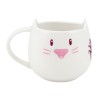 Tazza con Piatto Gorjuss Purrrrrfect love Ceramica Sottobicchieri Tazza