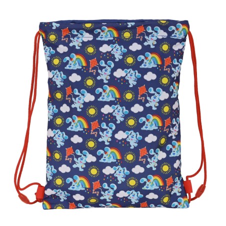 Zainetto con Cordini Blue's Clues Blu Marino (26 x 34 x 1 cm)