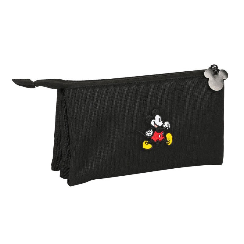 Portaoggetti Triplo Mickey Mouse Clubhouse Premium Nero 22 x 12 x 3 cm Portaoggetti Triplo Mickey Mouse Clubhouse Premium Nero 22 x 12 x 3 cm
