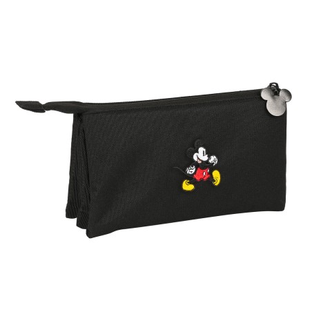 Portaoggetti Triplo Mickey Mouse Clubhouse Premium Nero 22 x 12 x 3 cm