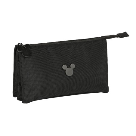 Portaoggetti Triplo Mickey Mouse Clubhouse Premium Nero 22 x 12 x 3 cm