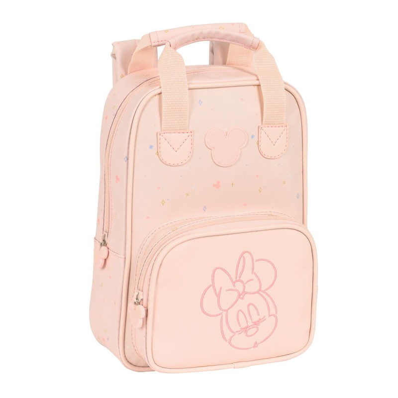 Zaino Scuola Minnie Mouse Rosa (20 x 28 x 8 cm) Zaino Scuola Minnie Mouse Rosa (20 x 28 x 8 cm)