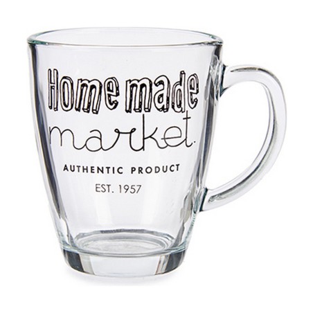 Tazza Mug Vivalto Market Trasparente 320 ml (6 Unità)