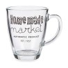 Tazza Mug Vivalto Market Trasparente 320 ml (6 Unità)