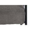 Poltrona DKD Home Decor Grigio Metallo Poliestere (64 x 69,5 x 76 cm)