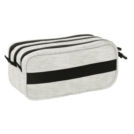 Portaoggetti Triplo Kappa Grey knit Grigio (21,5 x 10 x 8 cm)