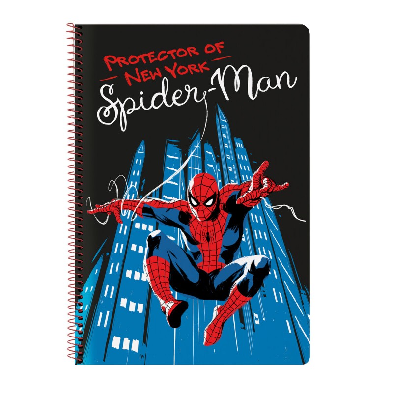 Agenda Spider-Man Hero Nero A4 80 Pagine Agenda Spider-Man Hero Nero A4 80 Pagine