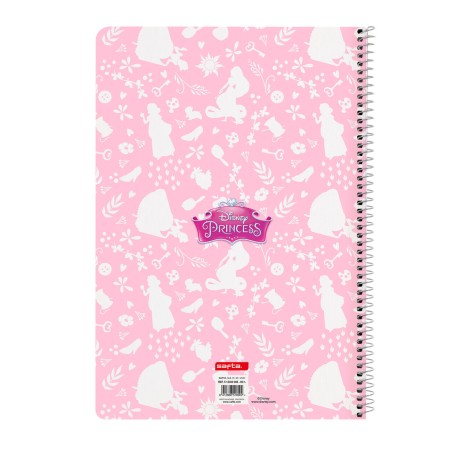 Agenda Disney Princess Magical Beige Rosa A4 80 Pagine