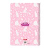 Agenda Disney Princess Magical Beige Rosa A4 80 Pagine