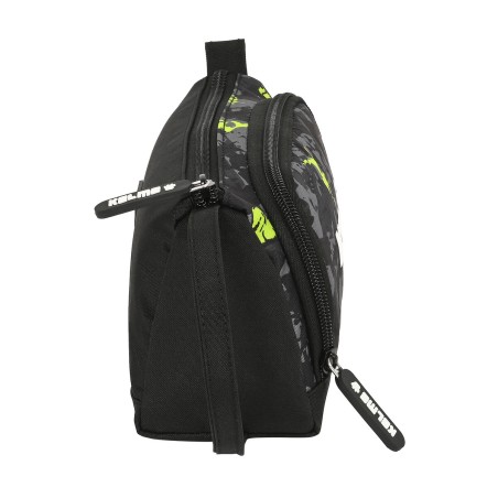 Astuccio Scuola Kelme Jungle Nero Grigio Lime 20 x 11 x 8.5 cm