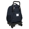 Trolley per la Scuola F.C. Barcelona Rosso Granato Blu Marino 33 X 45 X 22 cm