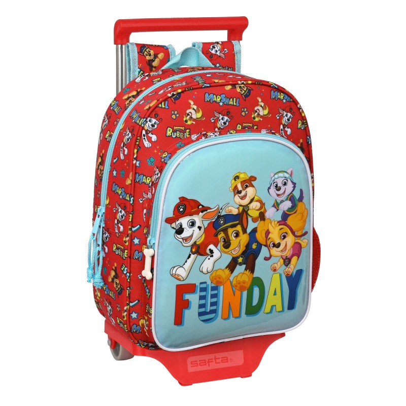 Trolley per la Scuola The Paw Patrol Funday Azzurro Rosso 26 x 34 x 11 cm Trolley per la Scuola The Paw Patrol Funday Azzurro Rosso 26 x 34 x 11 cm