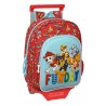 Trolley per la Scuola The Paw Patrol Funday Azzurro Rosso 26 x 34 x 11 cm