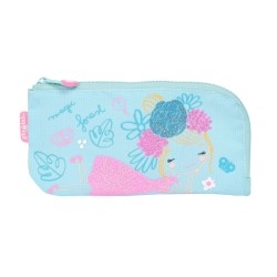 Astuccio Scuola Glow Lab Cute doll Azzurro Chiaro (23 x 11 x 1 cm)