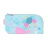 Astuccio Scuola Glow Lab Cute doll Azzurro Chiaro (23 x 11 x 1 cm)