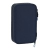 Astuccio per la Scuola con Accessori El Niño Bahia Azzurro 12.5 x 19.5 x 4 cm (28 Pezzi)